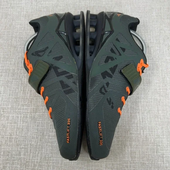 Inov8 Fastlift 335 Weightlifting Shoes Men\'s 9.5 / Women\'s 11 Green Orange Gym Inov8 Fastlift 335 Weightlifting Shoes Men main image 4